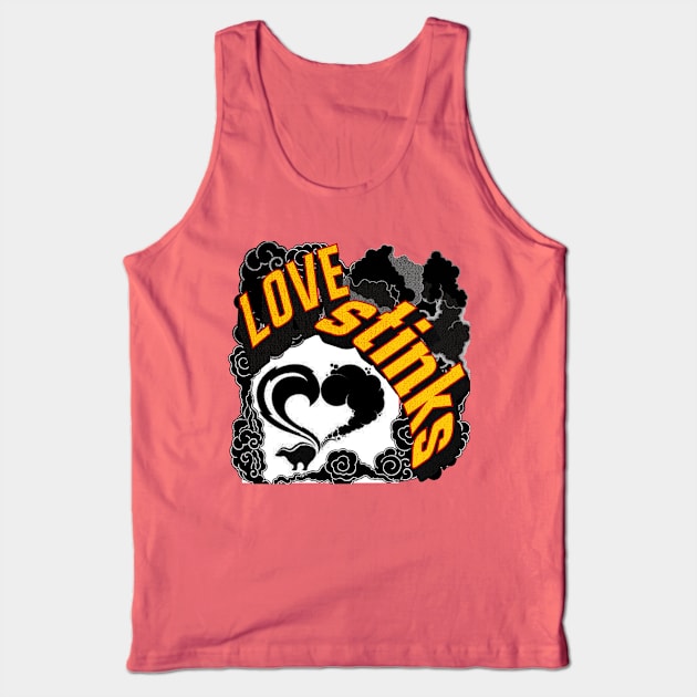 Love stinks Tank Top by Skybluedesign